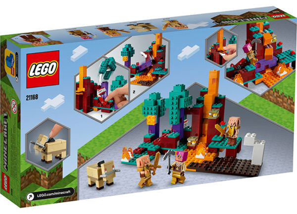 LEGO Minecraft - The Warped Forest 21168, 287 piese
