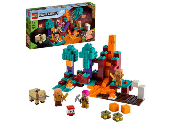 LEGO Minecraft - The Warped Forest 21168, 287 piese
