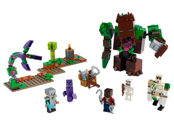 LEGO Minecraft - Monstrul din jungla 21176, 489 piese