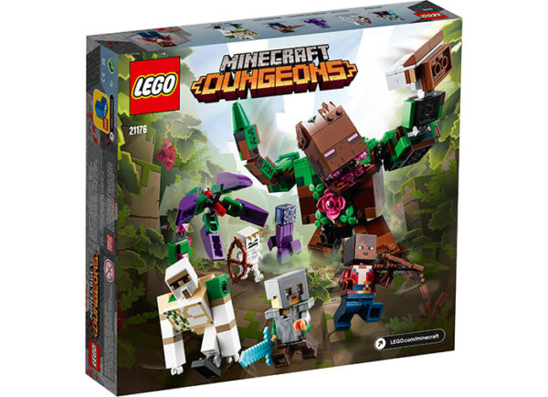 LEGO Minecraft - Monstrul din jungla 21176, 489 piese