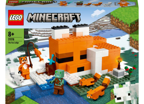 LEGO Minecraft - Casa in forma de vulpe 21178, 193 piese