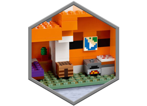 LEGO Minecraft - Casa in forma de vulpe 21178, 193 piese