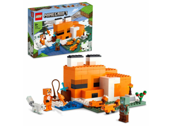 LEGO Minecraft - Casa in forma de vulpe 21178, 193 piese