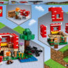 LEGO Minecraft - Casa ciuperca 21179, 272 piese