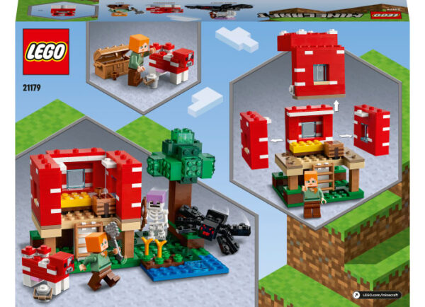 LEGO Minecraft - Casa ciuperca 21179, 272 piese