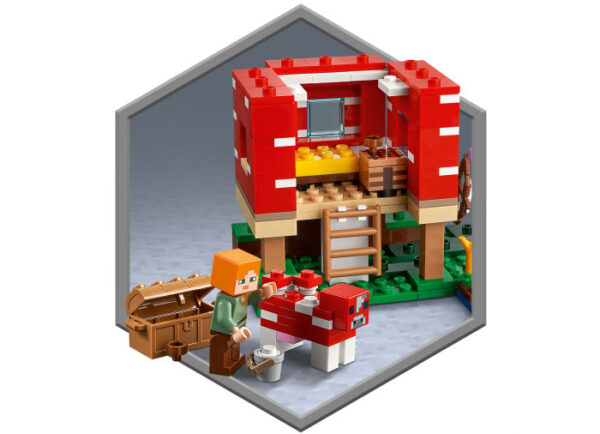 LEGO Minecraft - Casa ciuperca 21179, 272 piese