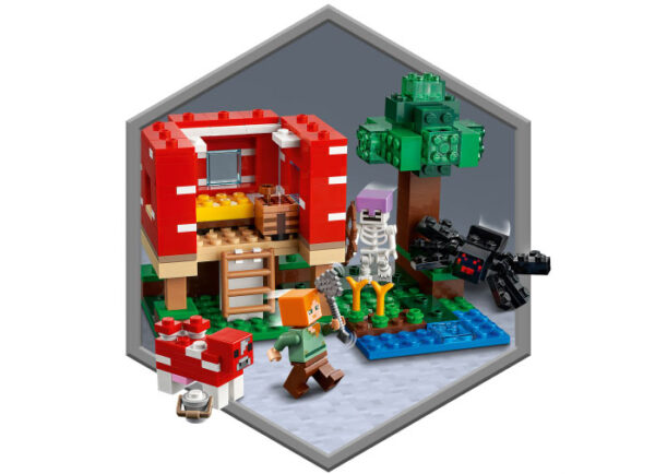 LEGO Minecraft - Casa ciuperca 21179, 272 piese