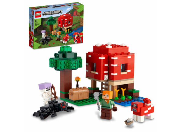 LEGO Minecraft - Casa ciuperca 21179, 272 piese