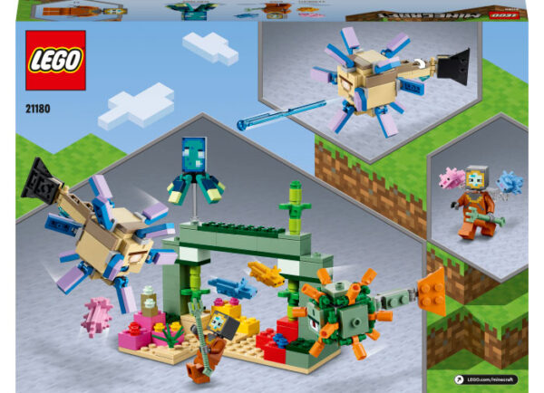 21180-lego-minecraft-2 LEGO Minecraft - Duelul cu Gardianul 21180, 255 piese
