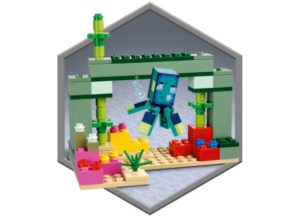 21180-lego-minecraft-3 LEGO Minecraft - Duelul cu Gardianul 21180, 255 piese