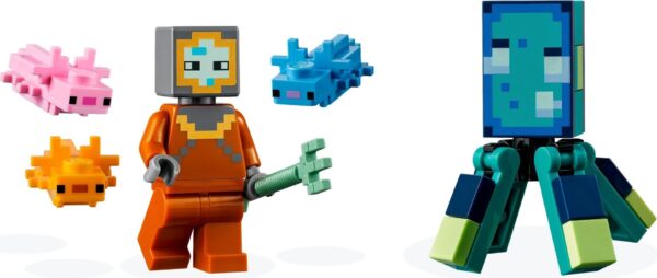 Lego Minecraft 21180 - Duelul cu Gardianul