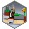 LEGO Minecraft - Ferma cu iepuri 21181, 340 piese
