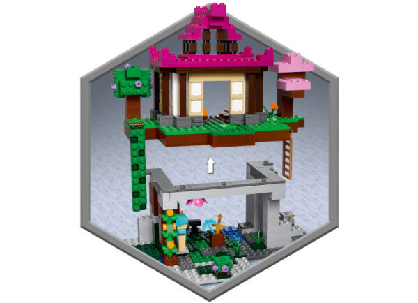21183-lego-minecraft-3 LEGO Minecraft - Zona de antrenament 21183, 534 piese