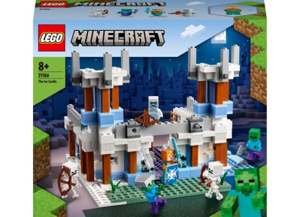 21186-lego-minecraft-1 LEGO Minecraft - Castelul de gheata 21186, 499 piese