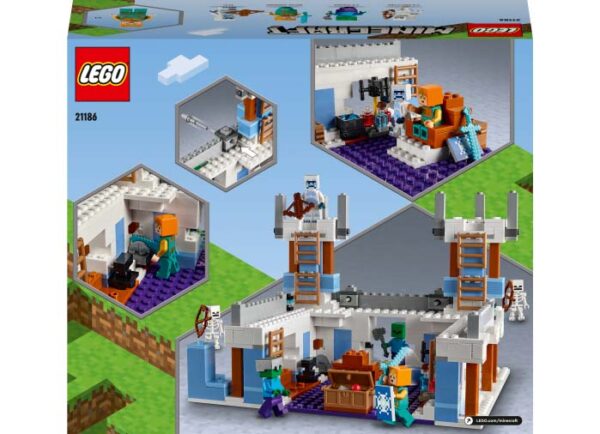 21186-lego-minecraft-2 LEGO Minecraft - Castelul de gheata 21186, 499 piese