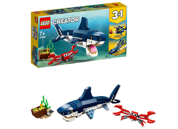 31088-lego-creator LEGO Creator - Creaturi marine din adancuri 31088, 230 piese