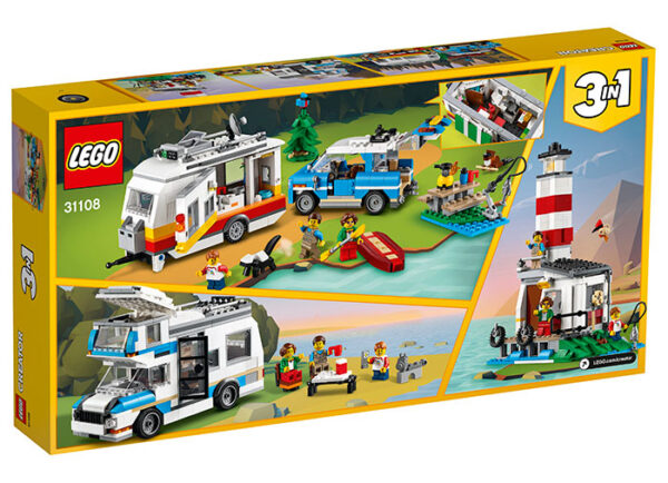 LEGO Creator - Vacanta in familie cu rulota (31108) 31108, 766 piese