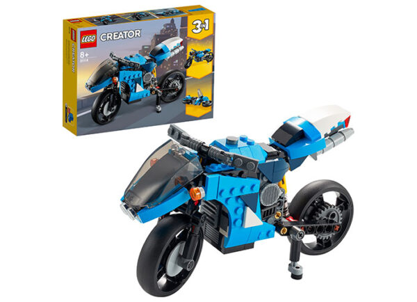 LEGO Creator - Super Motocicleta 31114, 236 piese