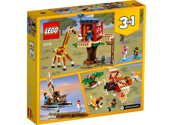 31116-LEGO-CREATOR-2 LEGO Creator - Casuta din savana 31116, 397 piese