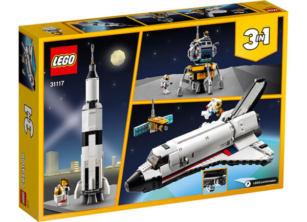 31117-creator-lego-2 LEGO Creator - Aventura cu naveta spatiala 31117, 486 piese