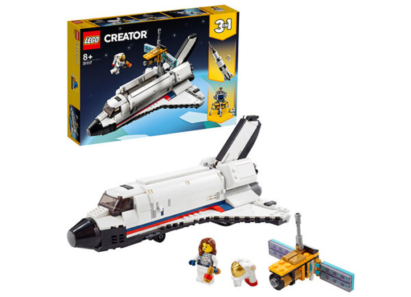 31117-creator-lego LEGO Creator - Aventura cu naveta spatiala 31117, 486 piese
