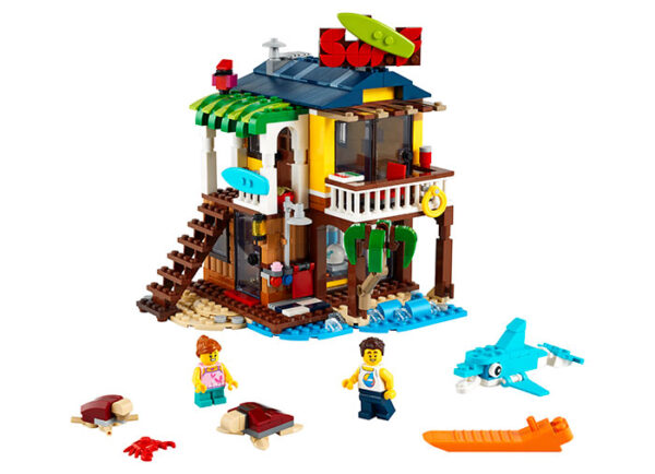 31118-LEGO-CREATOR-1 LEGO Creator - Casuta surferilor 31118, 564 piese