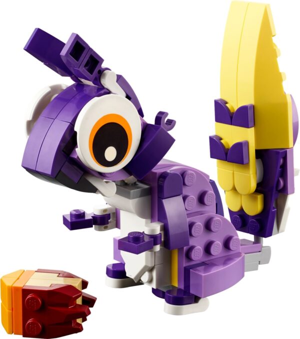 LEGO® Creator 3 in 1 - Creaturi fantastice din padure 31125, 175 piese