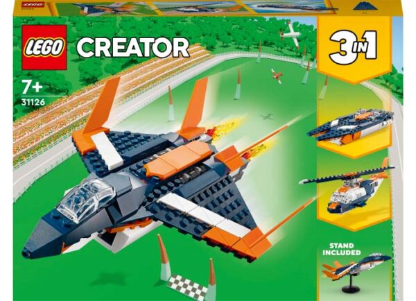 LEGO Creator - Avion Supersonic 31126, 215 piese