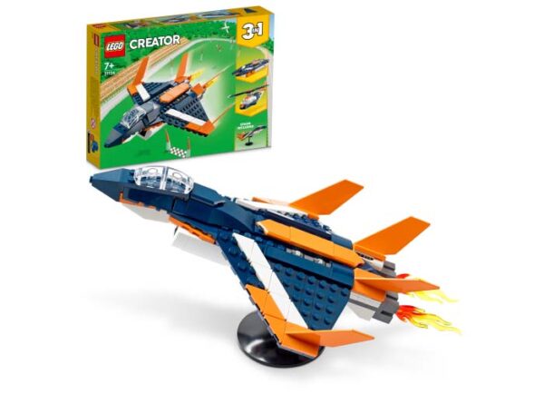 LEGO Creator - Avion Supersonic 31126, 215 piese