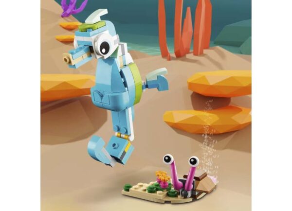 31128-lego-creator-4 LEGO Creator - Delfin si Testoasa 31128, 137 piese
