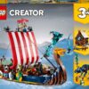 LEGO Creator - Corabia Vikingilor si Sarpele Midgard-ului 31132, 1192 piese