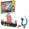 LEGO Creator - Corabia Vikingilor si Sarpele Midgard-ului 31132, 1192 piese
