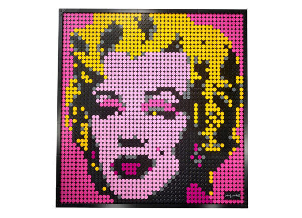 31197-lego-art-marilyn-monroe-2 LEGO Art - Andy Warhol's Marilyn Monroe (31197) 31197, 3341 piese