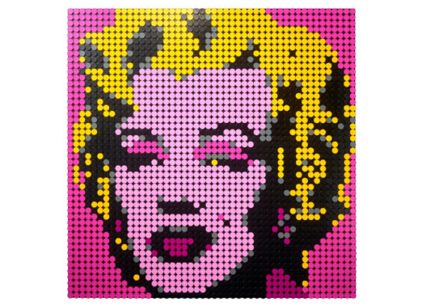31197-lego-art-marilyn-monroe-4 LEGO Art - Andy Warhol's Marilyn Monroe (31197) 31197, 3341 piese