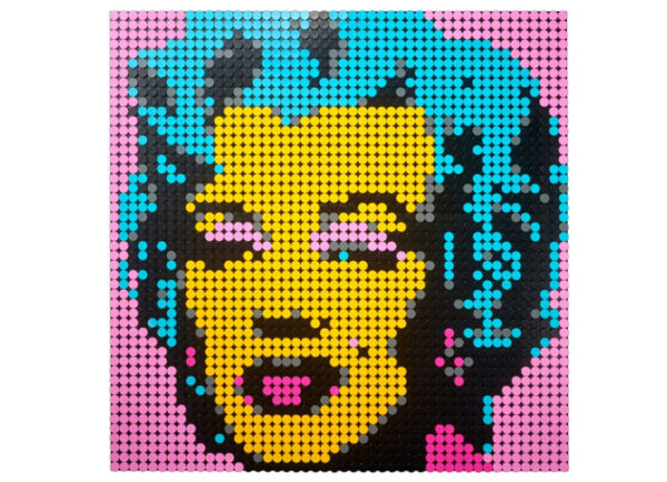 31197-lego-art-marilyn-monroe-5 LEGO Art - Andy Warhol's Marilyn Monroe (31197) 31197, 3341 piese