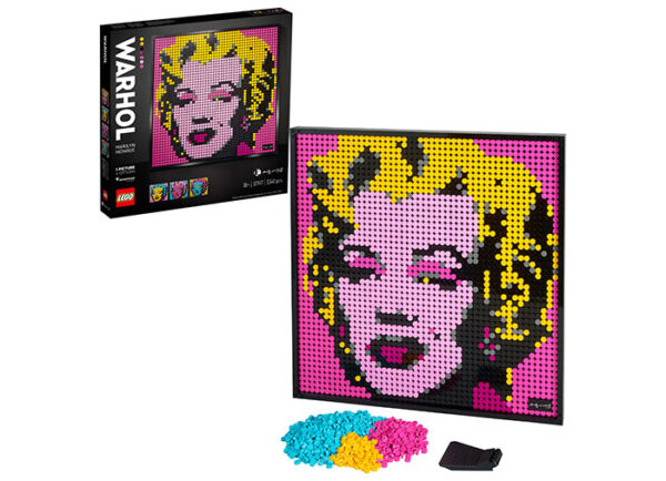 31197-lego-art-marilyn-monroe LEGO Art - Andy Warhol's Marilyn Monroe (31197) 31197, 3341 piese