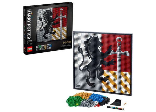 31201-LEGO-ART LEGO Art - Stemele Caselor de la Hogwarts 31201, 4249 piese