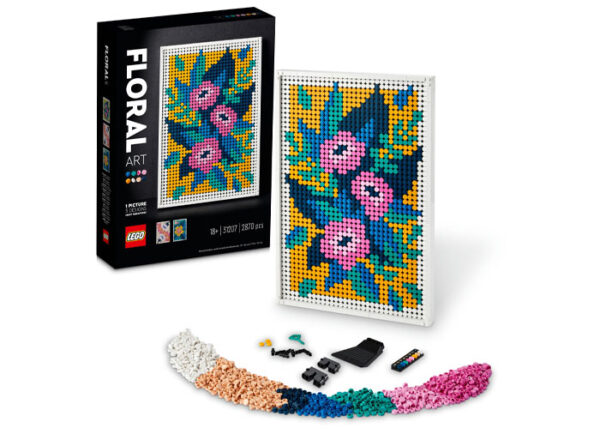 31207-lego-art LEGO Art - Arta florala 31207, 2870 piese