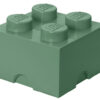 Cutii depozitare - Cutie depozitare LEGO 2X2 verde nisip 40031747, 0 piese