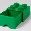 Cutii depozitare - Cutie depozitare LEGO 2x2 cu sertar, verde 40051734, 0 piese
