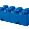 Cutii depozitare - Cutie depozitare LEGO 2x4 cu sertare, albastru 40061731, 0 piese
