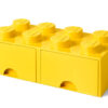 Cutii depozitare - Cutie depozitare LEGO 2x4 cu sertare, galben 40061732, 0 piese