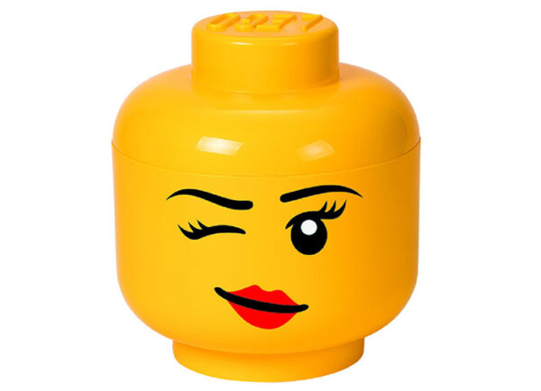 40321727-cutie-depozitare-lego-cap-minifigurina Cutii depozitare - Cutie depozitare L cap minifigurina LEGO - Whinky 40321727, 0 piese