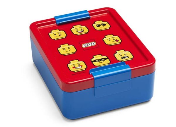 Recipiente alimentare - Cutie pentru sandwich LEGO Classic albastru-rosu 40520001, 0 piese