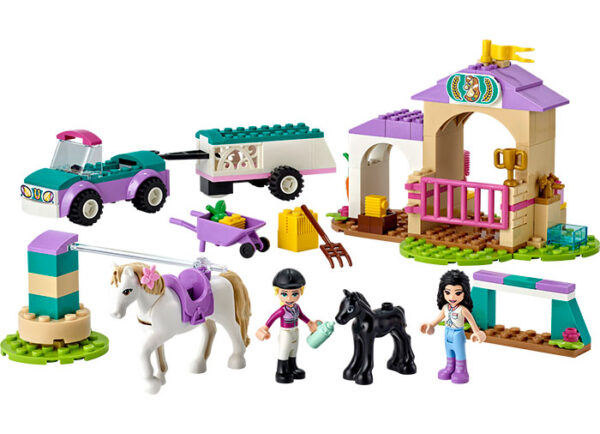 41441-friends-lego-1 LEGO Friends - Remorca de cai 41441, 148 piese