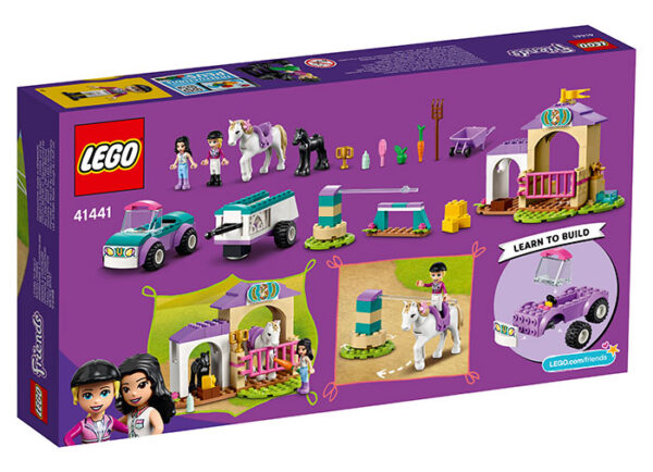 41441-friends-lego-2 LEGO Friends - Remorca de cai 41441, 148 piese