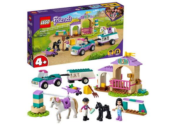 41441-friends-lego LEGO Friends - Remorca de cai 41441, 148 piese