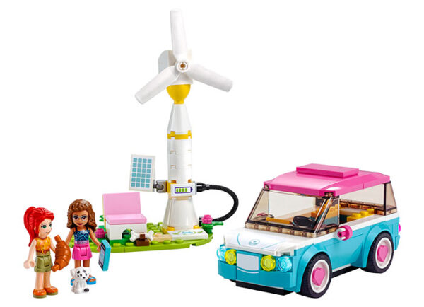 41443-LEGO-FRIENDS-1 LEGO Friends - Masina electrica a Oliviei 41443, 183 piese