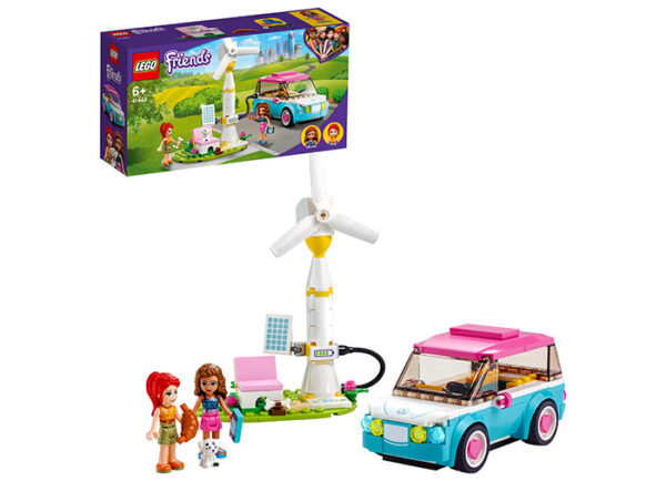 41443-LEGO-FRIENDS LEGO Friends - Masina electrica a Oliviei 41443, 183 piese