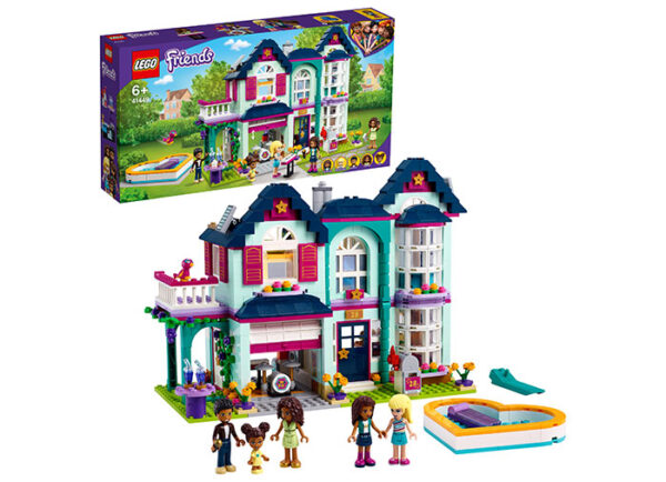 41449-LEGO-FRIENDS LEGO Friends - Casa familiei Andreei 41449, 802 piese